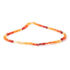 2-5mm Mexican Fire Opal Plain Chip Beads 18 inch 200 pieces - Beadsofcambay.com