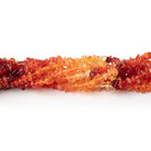2-5mm Mexican Fire Opal Plain Chip Beads 18 inch 200 pieces - Beadsofcambay.com