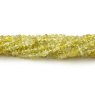 2-5mm Yellow Diopside Plain Chip Beads 18 inch 200 pieces - Beadsofcambay.com