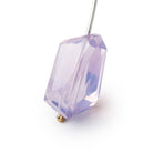 20 - 24mm Lavender Quartz Faceted Nugget 1 Bead AAA - Beadsofcambay.com