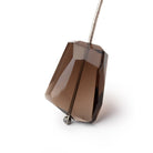 22x17mm Smoky Quartz Faceted Nugget Focal 1 Bead - Beadsofcambay.com