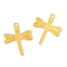 23mm Dragonfly Pendant Charm Set of 2 pieces - Beadsofcambay.com