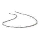 2.3mm Mystic Gray Quartz Micro Faceted Round 12.5 inch 140 Beads - Beadsofcambay.com