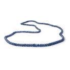 2.5 - 5mm Blue Sapphire Faceted Rondelle Beads 17 inch 234 pieces - Beadsofcambay.com