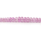 2.5 - 5mm Burmese Ruby Faceted Rondelle Beads 16 inch 236 pieces - Beadsofcambay.com