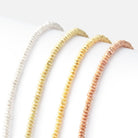 2.5mm Brushed Disc Beads - Beadsofcambay.com