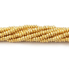 2.5mm Brushed Disc Beads - Beadsofcambay.com