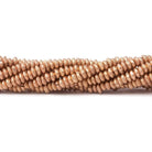 2.5mm Brushed Disc Beads - Beadsofcambay.com