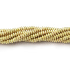 2.5mm Brushed Disc Beads - Beadsofcambay.com