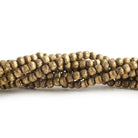 2.5mm Brushed Round Beads - Beadsofcambay.com