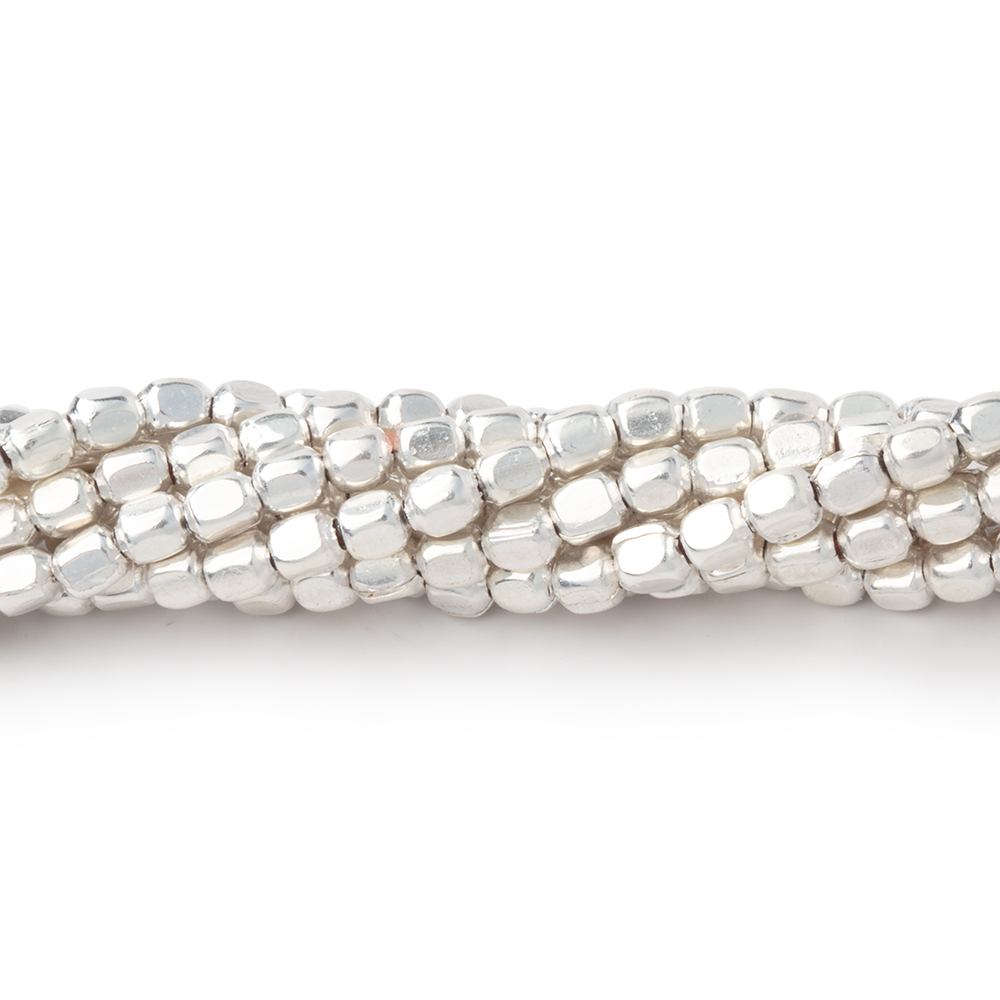 2.5mm Polished Cube Beads - Beadsofcambay.com