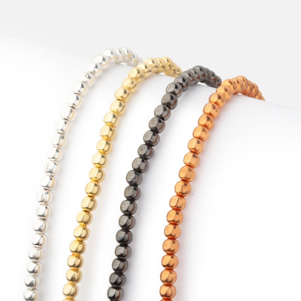 2.5mm Polished Round Beads - Beadsofcambay.com