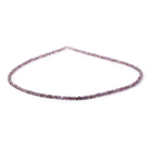 2.5mm Shaded Plum Spinel Plain Rondelle Beads 16 inch 300 pieces AA - Beadsofcambay.com