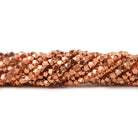 2.5mm Shiny Faceted Nugget Beads 8 inch 80 pieces - Beadsofcambay.com