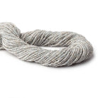 2mm Grey Zircon Micro Faceted Rounds 12.5 inch 168 Beads - Beadsofcambay.com