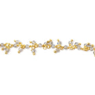 2mm Labradorite Micro Faceted Rounds on Vermeil Dangling Chain - Beadsofcambay.com