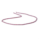 2mm Malaia Purple Garnet Plain Tube Beads 15.5 inch 270 pieces - Beadsofcambay.com