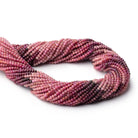 2mm Shaded Ruby Micro Faceted Round 12.5 inch 160 Beads - Beadsofcambay.com