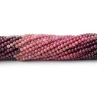 2mm Shaded Ruby Micro Faceted Round 12.5 inch 160 Beads - Beadsofcambay.com