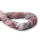 2mm Shaded Spinel Micro Faceted Round 12.5 inch 190 Beads - Beadsofcambay.com