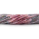 2mm Shaded Spinel Micro Faceted Round 12.5 inch 190 Beads - Beadsofcambay.com