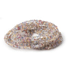 2x1-3x1.5mm Multi Color Double Terminated Quartz Beads 15.5 inch 300 pieces - Beadsofcambay.com