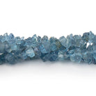 3 - 5mm Blue Apatite Raw Crystal Beads 16 inch 175 pieces - Beadsofcambay.com