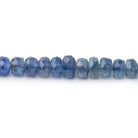 3 - 5mm Blue Sapphire Faceted Rondelle Beads 15.5 inch 168 pieces - Beadsofcambay.com