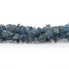 3 - 5mm Dark Blue Apatite Raw Crystal Beads 16 inch 185 pieces - Beadsofcambay.com