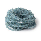 3 - 5mm Light Blue Apatite Raw Crystal Beads 16 inch 175 pieces - Beadsofcambay.com