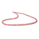 3 - 5mm Ruby faceted rondelle Beads 16 inch 177 pieces - Beadsofcambay.com