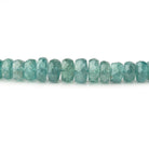 3 - 5mm Teal Green Kyanite Faceted Rondelle Beads 16 inch 159 pieces AA - Beadsofcambay.com