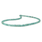 3 - 5mm Teal Green Kyanite Faceted Rondelle Beads 16 inch 159 pieces AA - Beadsofcambay.com