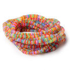 3 - 7mm Multi Color Ethiopian Opal Faceted Heishi 16 inch 230 Beads AA - Beadsofcambay.com