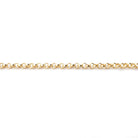 3 Feet - 1.5mm Rolo Link Chain - Beadsofcambay.com