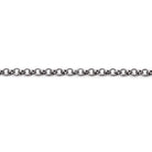3 Feet - 2.5mm Rolo Link Chain - Beadsofcambay.com