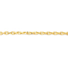 3 Feet - 2mm Divot Oval Link Chain - Beadsofcambay.com