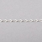 3 Feet - 3mm Divot Oval Link Chain - Beadsofcambay.com
