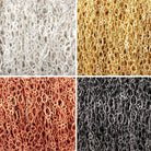 3 Feet - 3mm Oval & Bowtie Link Chain - Beadsofcambay.com