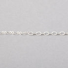 3 Feet - 3mm Rounded Oval & Bowtie Link Chain - Beadsofcambay.com