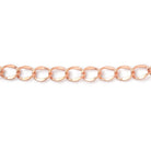 3 Feet - 4mm Twist Oval Link Chain - Beadsofcambay.com