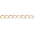 3 Feet - 4mm Twist Oval Link Chain - Beadsofcambay.com