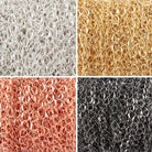 3 Feet - 4mm Twist Oval Link Chain - Beadsofcambay.com