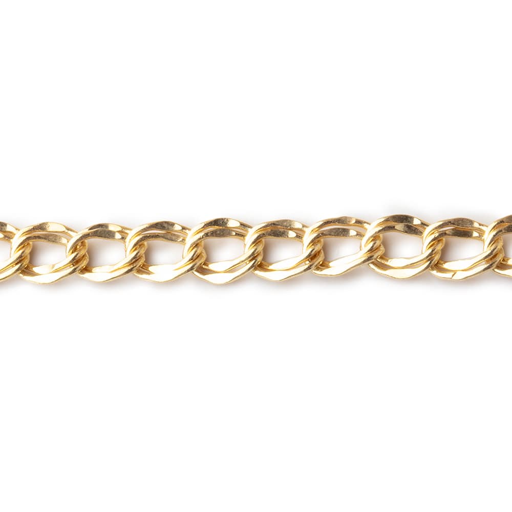 3 Feet - 5mm Double Curb Link Chain - Beadsofcambay.com