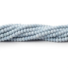 3.3mm Owyhee Blue Opal Micro Faceted Rondelle 12.25 inch 121 Beads - Beadsofcambay.com