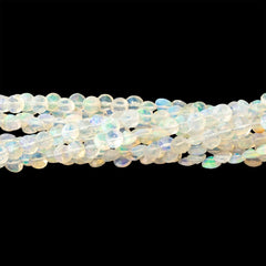 Faceted Coin Beads