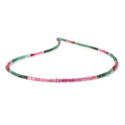 3.5 - 4mm Multi Color Tourmaline Plain Rondelles 18 inch 245 Beads AA - Beadsofcambay.com