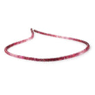 3.5 - 4mm Shaded Pink Spinel Plain Rondelle Beads 18 inch 200 pieces AAA - Beadsofcambay.com