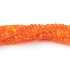 3.5-5.5mm Tangerine Ethiopian Opal Faceted Rondelle Beads 16 inch 172 pieces AA - Beadsofcambay.com