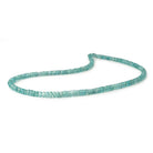 3.5 - 5.5mm Teal Kyanite Faceted Rondelle Beads 16 inch 162 pieces AA - Beadsofcambay.com